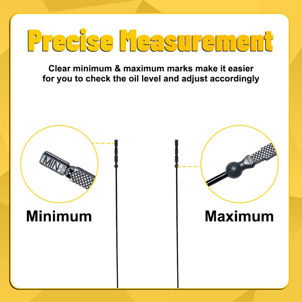 Varilla de medición de aceite para AUDI A4 A5 S4 S5 2008-2018 A6 A7 A8 Q5 SQ5 Q7 3,2 L 3,0 T Foto 4 de 4