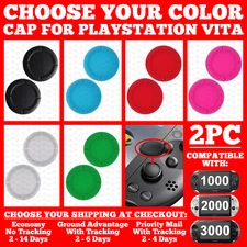 Analog Stick Thumb Silicone Cap Joystick Grip For PS Vita PSVITA PSV 1000 2000