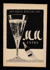 3w4558/ Alte Reklame von 1960 &ndash; MM &ndash; Der grosse deutsche Sekt.