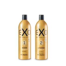 Alisado brasileño de queratina Exo Hair Ultratech 1L