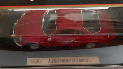 Maisto Special Edition Red 1971 Alpine Renault 1600S - 1:18 | eBay