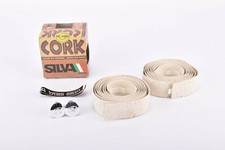 NOS/NIB Silva Cork handlebar tape in white fr...