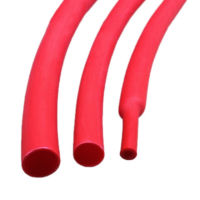 1.639mm Red Heat Shrink Tube 31 Adhesive Lined Dual Wall Waterproof