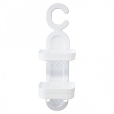 Portaoggetti portasapone mensola 2 ripiani doccia sapone bagno casa da appendere