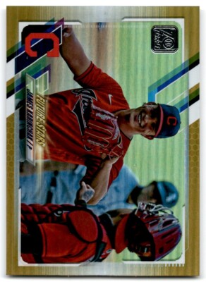 2021 TOPPS SERIES 2 GOLD FOIL JAMES KARINCHAK CLEVELAND INDIANS #361