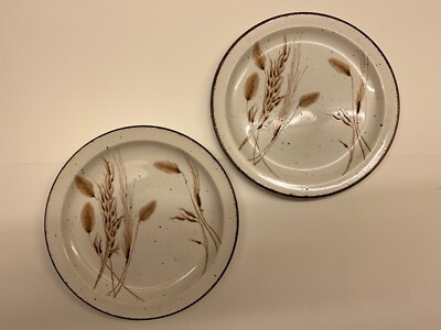 Midwinter Stonehenge WILD OATS 2x Essteller, Speiseteller ca. 26,5cm Ø