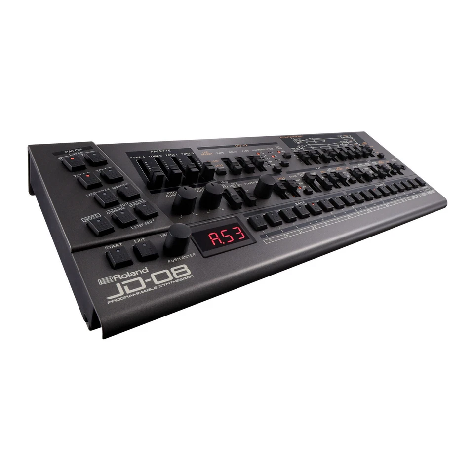 Roland JD-08 64 Presets MIDI Input Tabletop Sound Module Boutique Synthesizer - Image 2 of 4