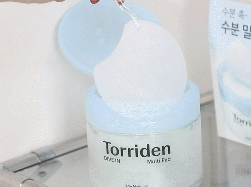 Torriden Dive In Low Molecular Hyaluronic Acid Multi Pad 80 Pads toner pads - Imagen 7 de 9