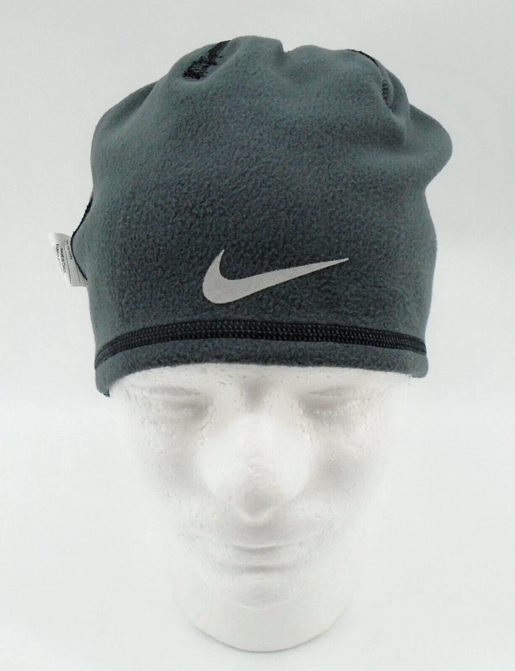 Nike Thermal Hat Adult Reversible Men's S/M Running Black/Silver - Image 2 of 4
