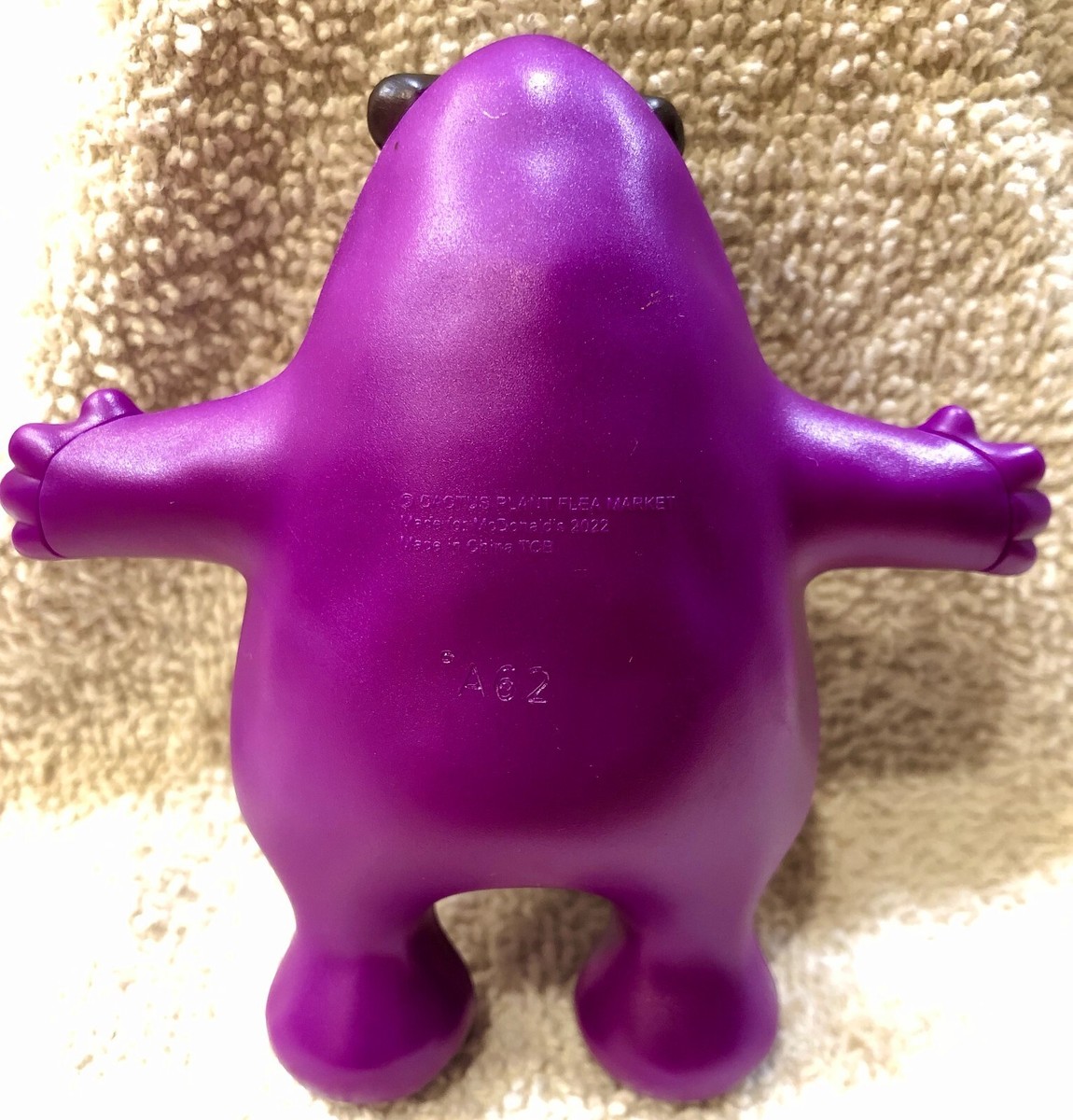 McDonalds Grimace Toy Cactus Plant Flea Market Adult Happy Meal 4