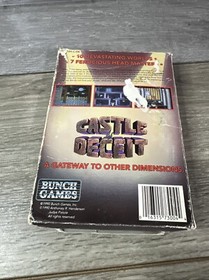 Castle Of Deceit CIB Nintendo Game NES Damaged Box Former Rental