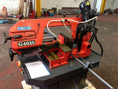 CARTER 250mm Double Mitre 415V Bandsaw Sheet Metal Fabrication Sawing Machine