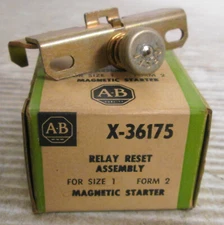 Allen-Bradley X-36175 Relay Reset Assembly for Size 2 Form 2 Magnetic Starter