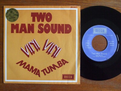 45T SP 7'' TWO MAN SOUND VINI VINI 1973 DECCA 85007 - AFRO SYNTH DISCO NM