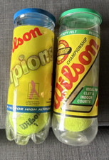 Wilson Championship Tennis Balls Regular Duty Preowned 4 Balls