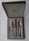 *RARE* Robbe & Berking Vintage Copenhagen 4 Piece Dinner Set in 150 Silver Edition