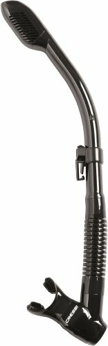 Cressi Dry Snorkel, Unisex – Adulto, Nero, Taglia Unica (Z5p)