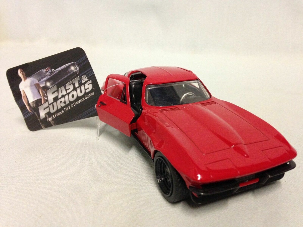 Fast And Furious, Letty's Chevrolet Corvette,F8,JADA Diecast