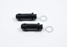 (Pair) 491966-BL Fragola -8 AN Male To 9/16-24 Thread Holley Fuel Inlet Fitting