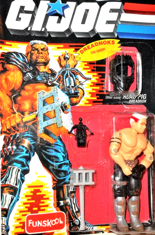 Gi joe ROAD PIG vintage 1988 1999 funskool version dreadnok new