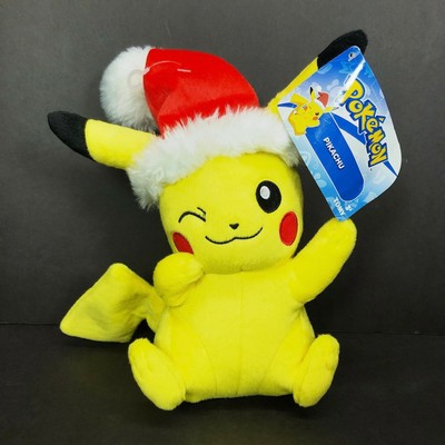 Tomy Pokemon Pikachu Santa Hat 9