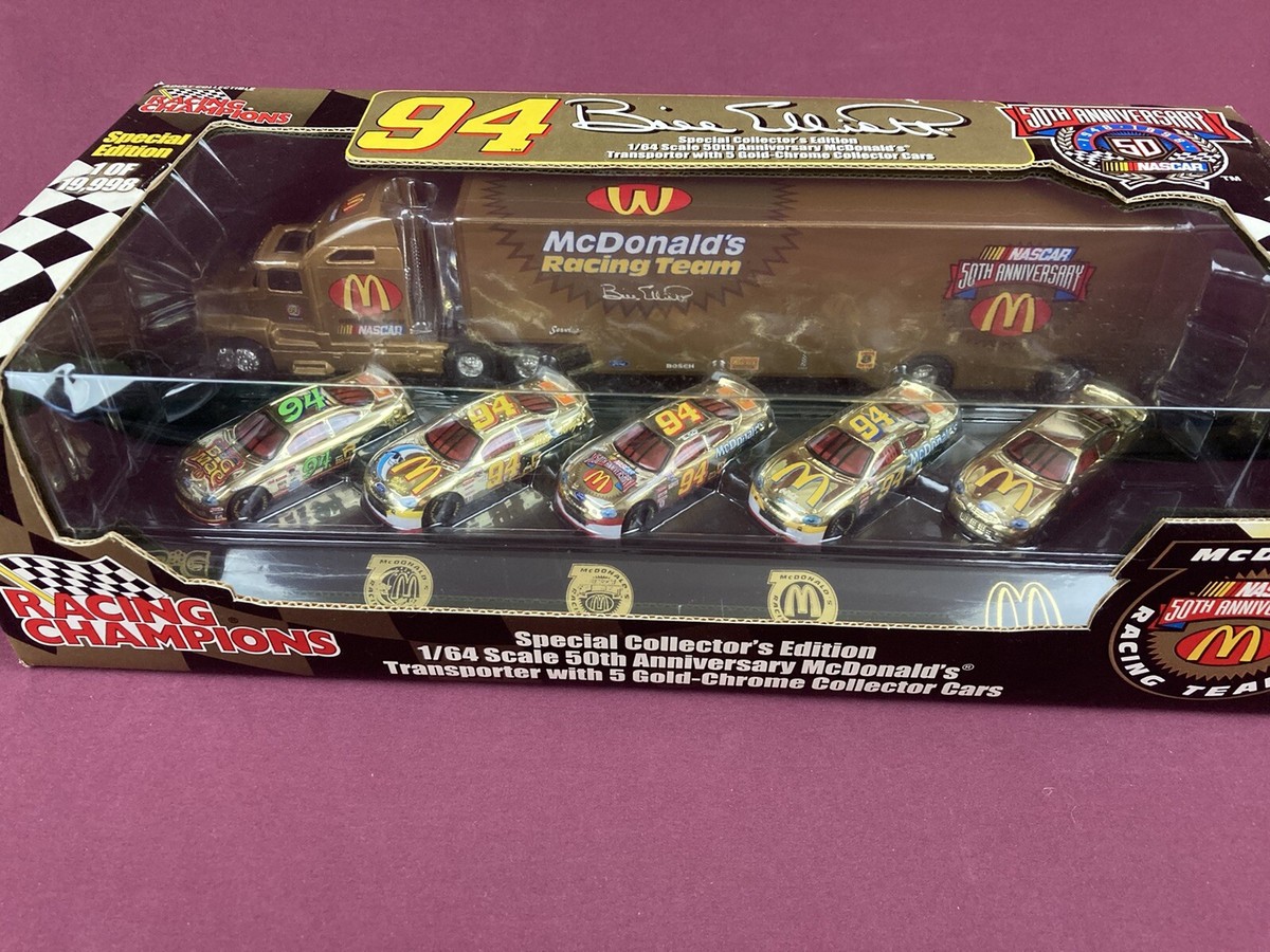 Racing Champions 1/64 50th Anniversary McDonalds #94 Elliot Gold