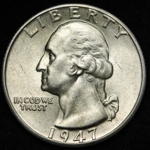 1947-D Washington Quarter — photo from the most recent tracked eBay sale