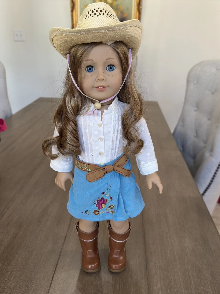 Lote de trajes y accesorios de caballo American Girl Doll Nicki Fleming GOTY 2007 Foto 4 de 4