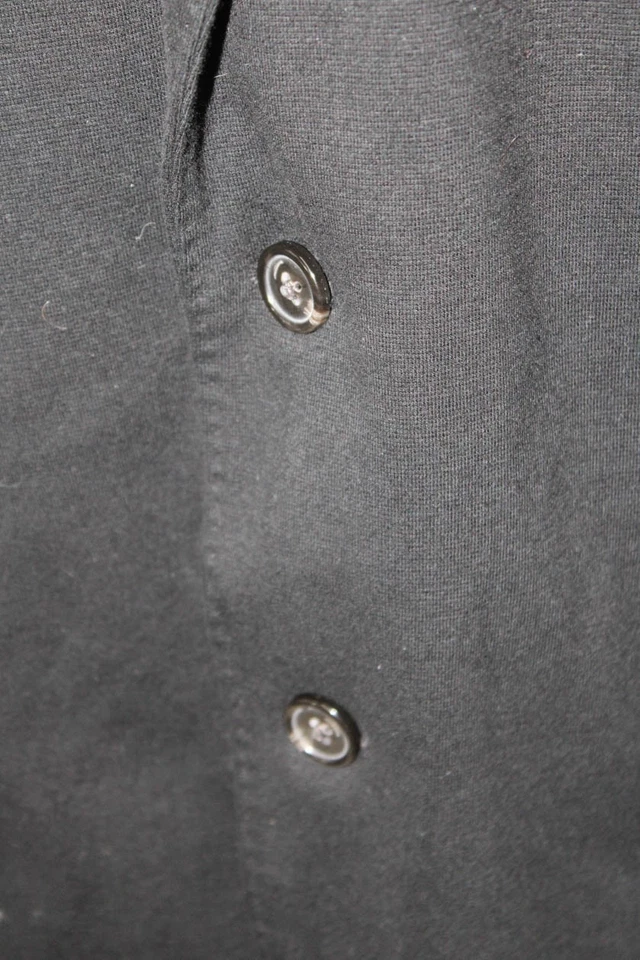 Blazer Polo Ralph Lauren Mujer Algodón Dos Botones Manga Larga Sin Forro Negro Talla L Foto 3 de 4