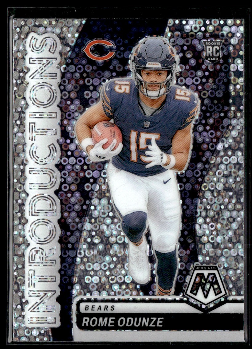 2024 Panini Mosaic Introductions Disco Rome Odunze Bears #2
