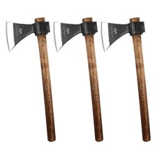 16.5" Throwing Axe, 3 Pack Throwing Axes and Tomahawks with High Carbon Steel...
