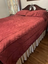 Velvet Quilt King Size, Oversized Bedspread Quilted Bedding Set, Luxurious Soft