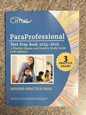 Cirrus Paraprofessional Test Prep Book 2024-2025