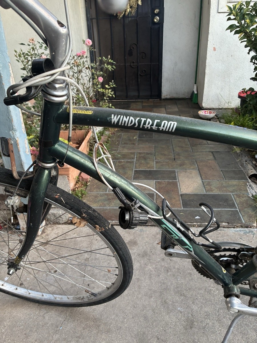 稀少！GT VIRAGE 700C 24速 480mm VINTAGE クロス Vintage GT Windstream Hybrid Bike | 700c | Dark Green | Cr-Mo