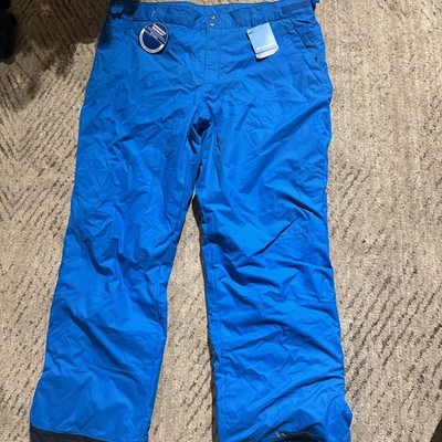 Men s NWT Columbia Omni Tech Snow Ski Pants Blue 2XL 1574781402 Arctic Trip