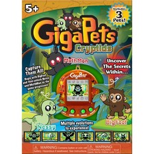 GigaPets Cryptids, 3 Pets in 1, Virtual Interactive Pet Keychain,Ages 5+