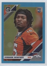 2019 Panini Donruss Optic Rookies Aqua Prizm 209/299 Juwann Winfree #147 07pa
