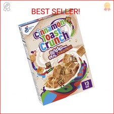 Cinnamon Toast Crunch Breakfast Cereal, Crispy Cinnamon Cereal, 12 oz