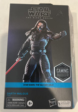 STAR WARS BLACK SERIES THE OLD REPUBLIC GAMING GREATS 6 1 12 DARTH MALGUS NEW