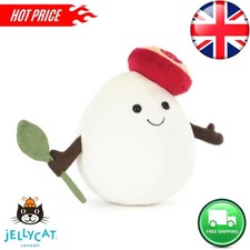 Jellycat Mozzarella Plush - Amuseables Cheese Brand New with Tags & Dust Bag UK