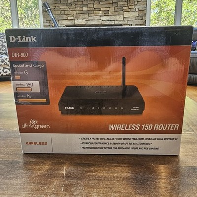 D-Link Wireless 150 Home Router DIR-600 New Sealed 