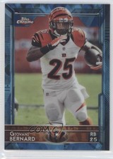 2015 Topps Chrome Hot Box Blue Diamond Refractor Giovani Bernard #69 sy5