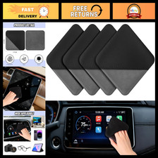 4 Pcs Microfiber Car Screen Cleaner Cloths - Touchscreen Dashboard Wipes, 4.13