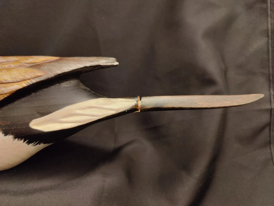 Big Sky Carvers große Ente Köder Pintail (1212) 15" repariert Holz signiert - Bild 3 von 4