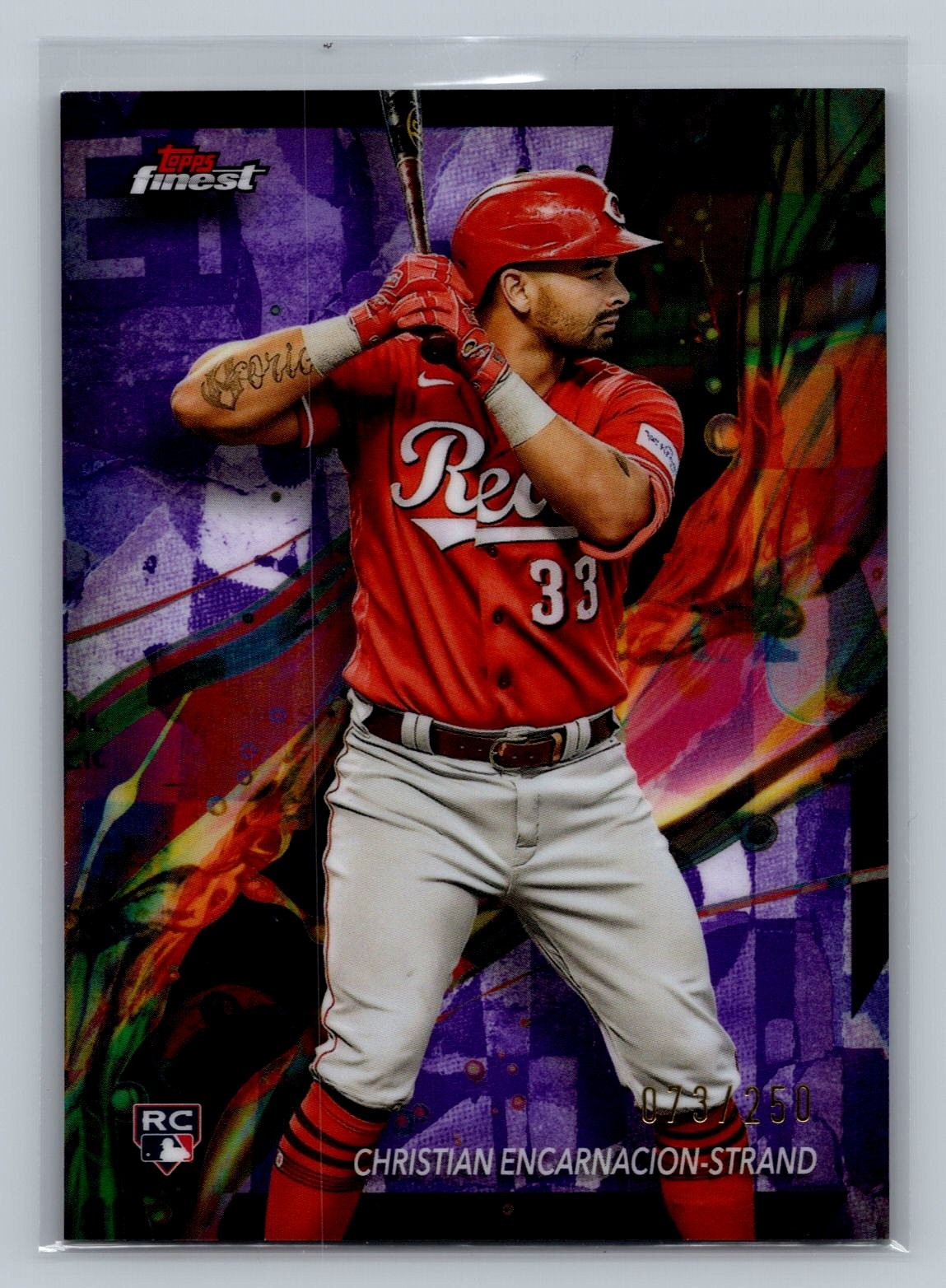 2024 Finest Christian Encarnacion-Strand Purple Refractor #/250 Rookie #4