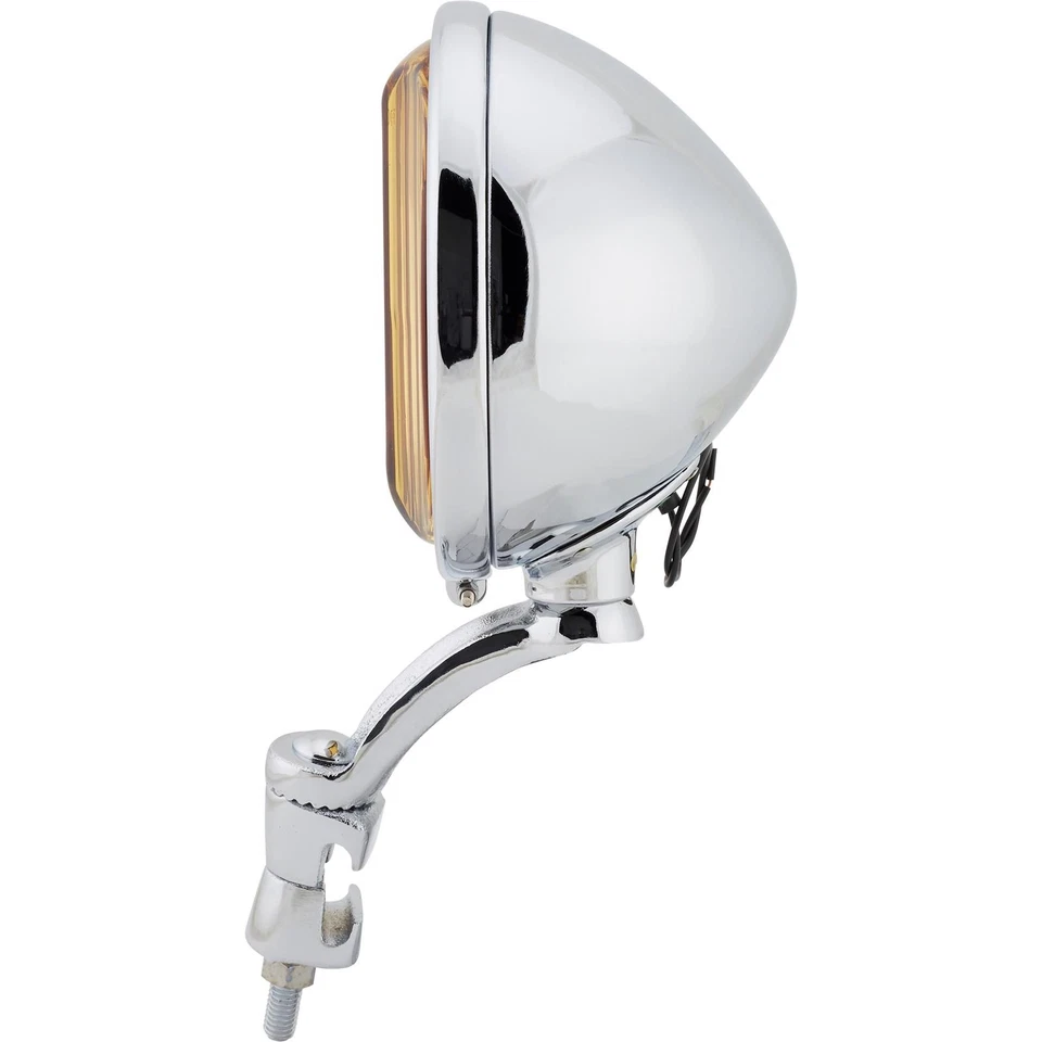 Faros antiniebla con soporte, ámbar, par, se adapta a coche de pasajeros Chevy 1939 Foto 2 de 4