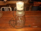 Vintage Standard Electric Butter Churn  Large DAZEY NO 40 Glass Base Works