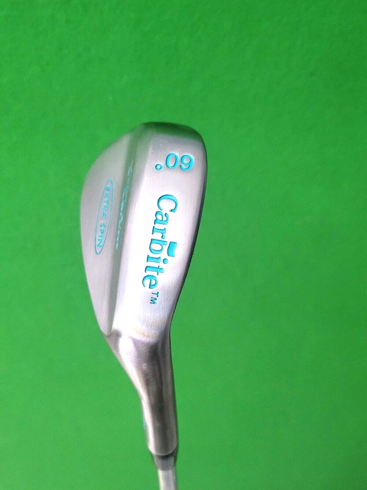 NUEVA cuña Lady Carbite 60/8 Extra Spin Lob. Cuña de eje de acero Apollo Flex derecha 34" Foto 3 de 4