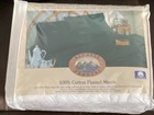 BAY AREA TRADERS 100% Cotton Twin Flannel Sheets NIP — photo 1