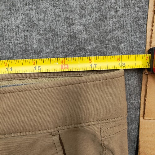 Weatherproof Vintage Pants Mens 36x30 Brown Regular Fit Light Zip Pocket Travel - Bild 4 von 12